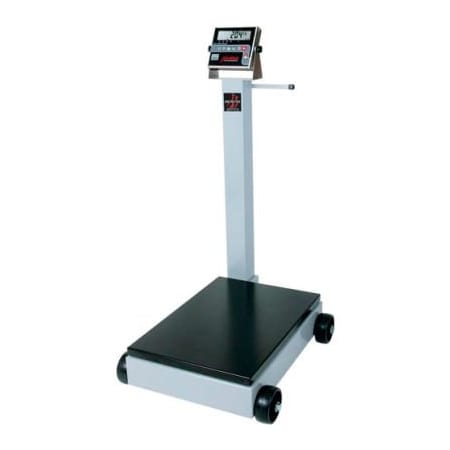 Detecto Detecto 8852F-185 NTEP Digital Receiving Scale 1000lb x 0.5lb/ 440kg x 0.2kg 19" x 28" Platform 8852F-185B